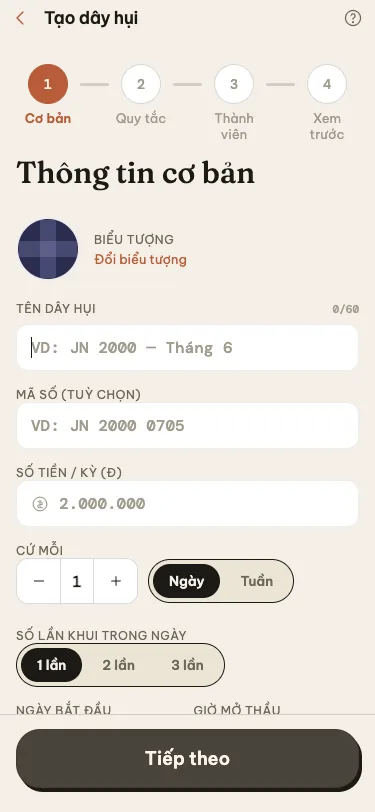 Create New Group Form